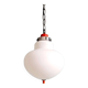 Suspension Space Age en opaline blanche, Massive, 1970