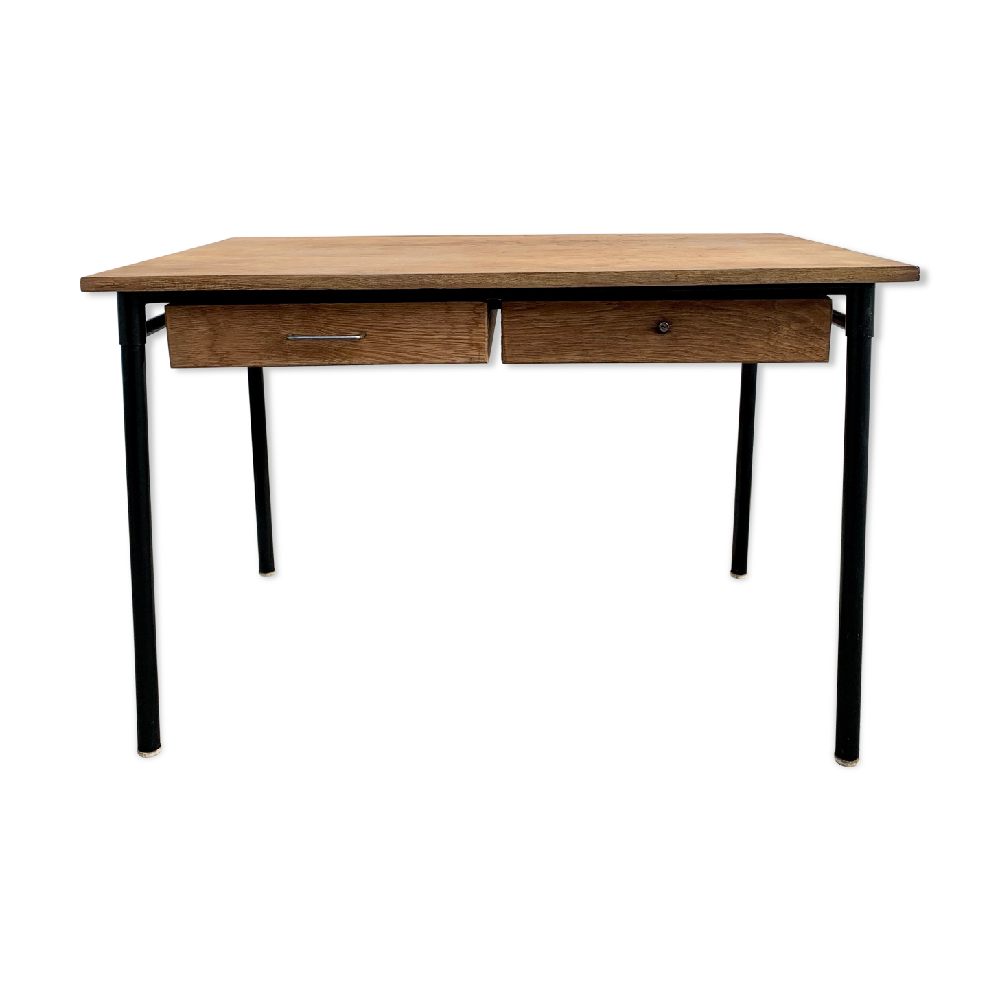 Modernist wood and metal office