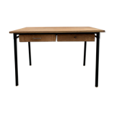 Bureau moderniste bois et métal