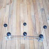 60s wall coat rack