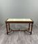 Louis XVI style carved wooden bench, 19th century