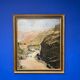 Vintage framed painting