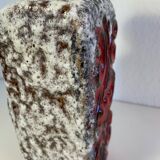 West Germany "Fat Lava" rectangular vase