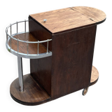 1930s Art Deco Rolling Bar