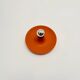 Orange 1970s Ufo Wall or Ceiling Lamp from Staff