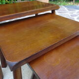 Brutalist nesting tables