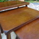 Brutalist nesting tables