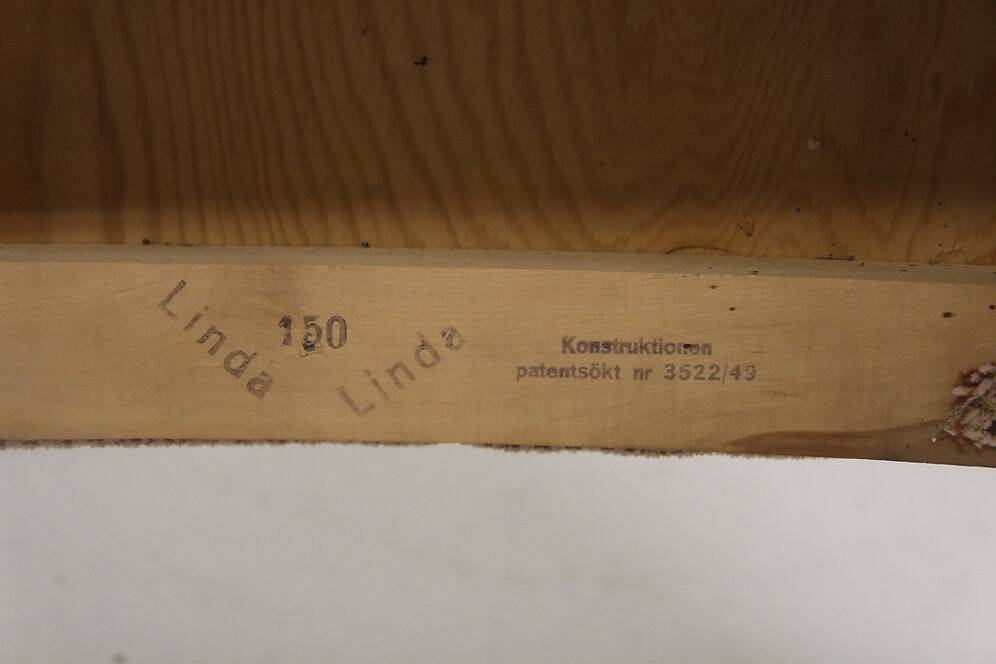 Scandinavian armchair in beech, Swedish Modern, Sweden, 1940