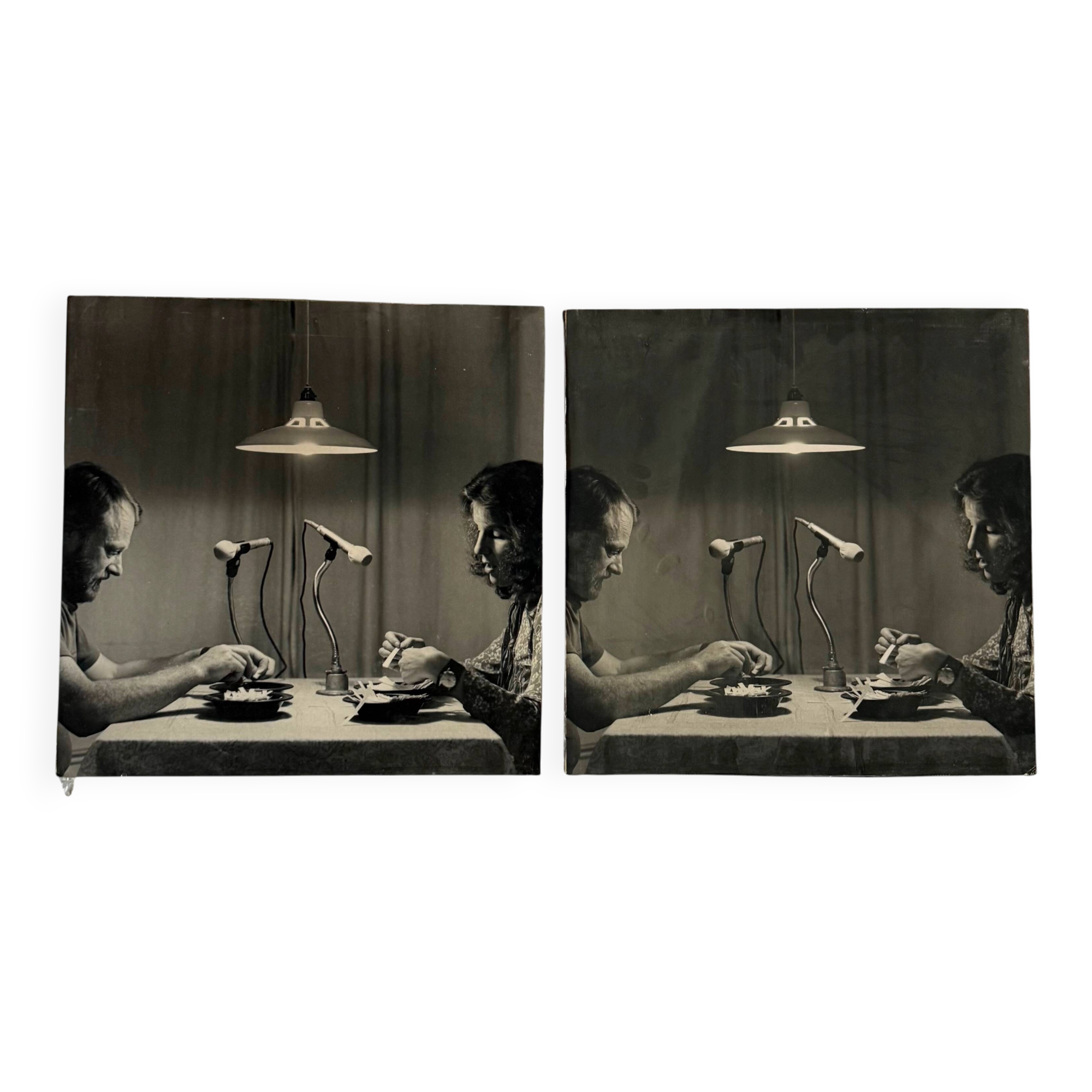 Gerry Hunt (1927 - 2023), 'Transitive Relationships' set of  2 photographic