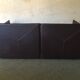 2-seater leather leolux sofa
