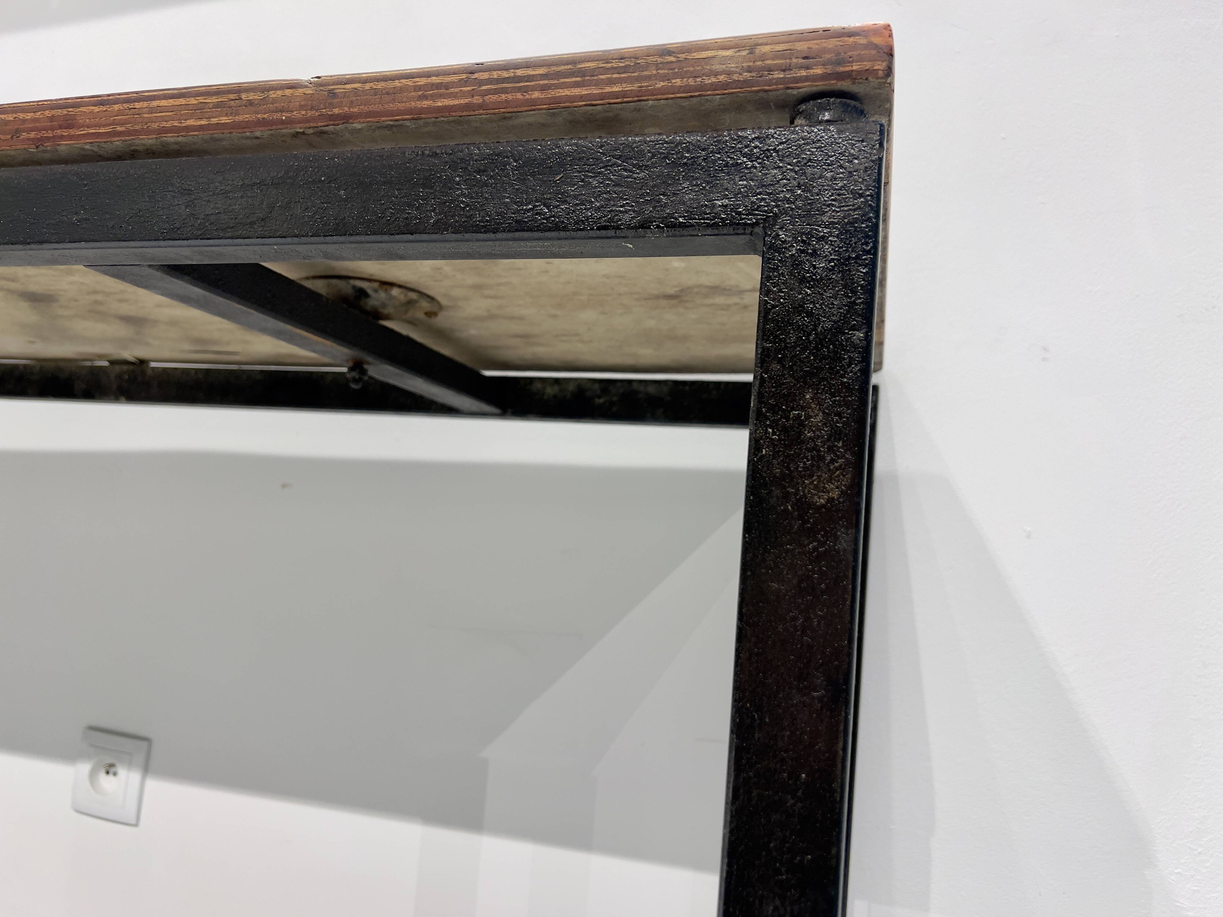 Table console vintage Cansado par Charlotte Perriand, circa 1954