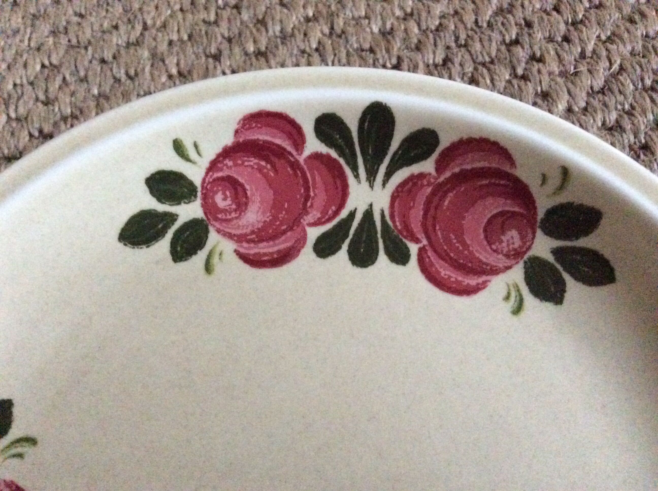 Série de 5 assiettes à dessert