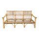 Rattan and bamboo sofa Dal Vera