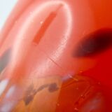 Vases verre design rouge verrerie