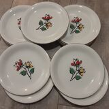 Set of 12 dessert plates Bagatelle
