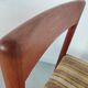 4 Scandinavian teak chairs, Denmark 60s