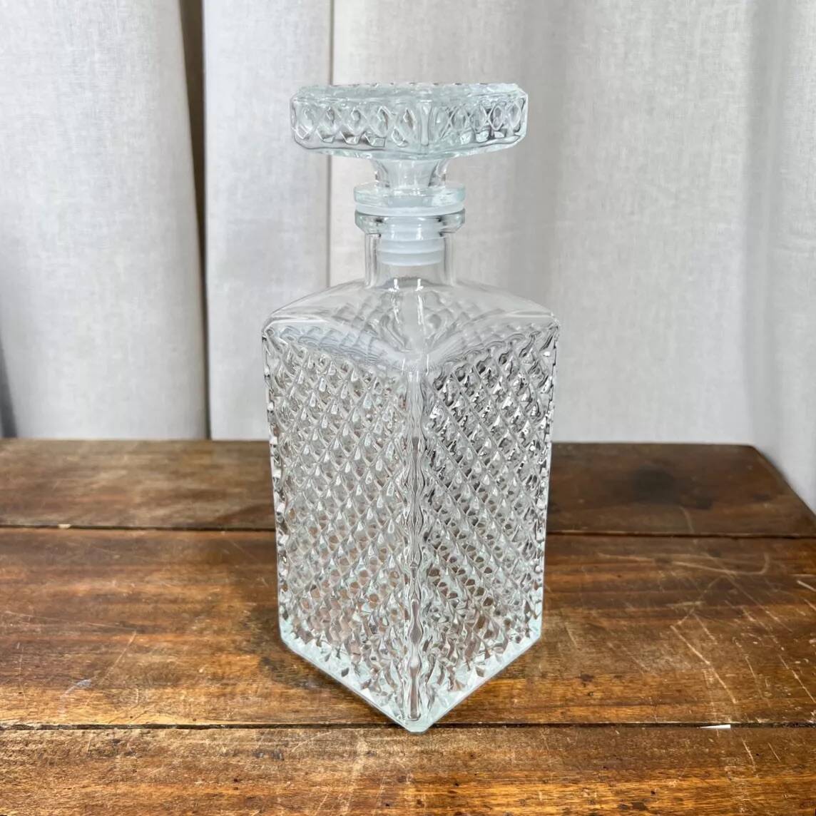 Whiskey decanter, made in Italy
