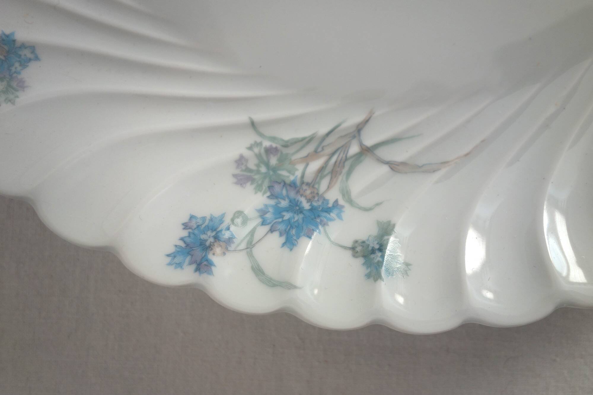 Dessert service for 12 "Bergère", Haviland Limoges