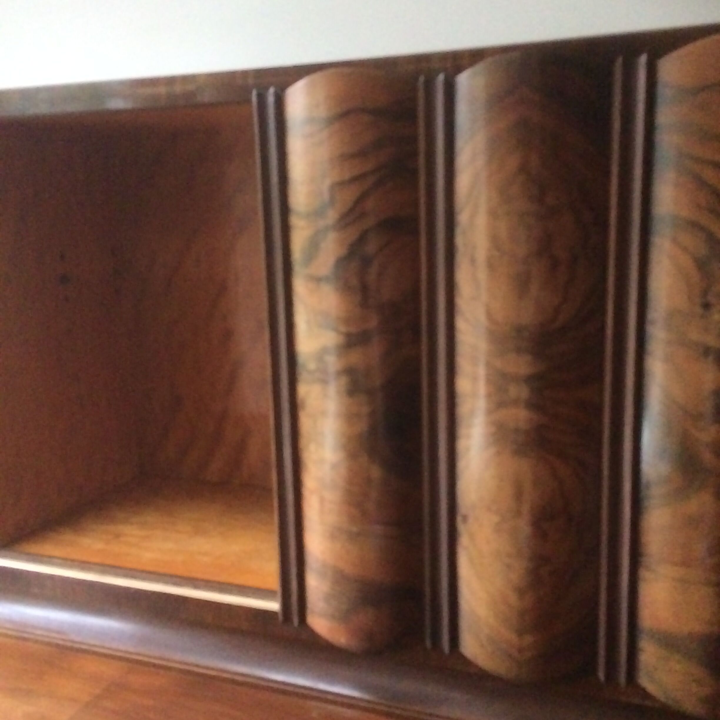 Meuble art déco noyer