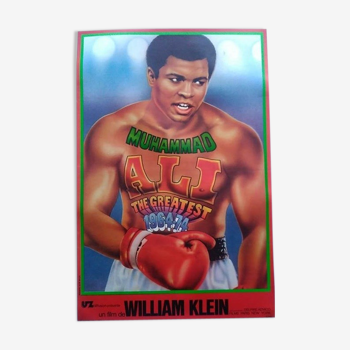 The Greatest Muhammad Ali William Klein film poster boxing vintage 1969
