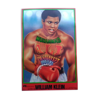 The Greatest Muhammad Ali William Klein film poster boxing vintage 1969