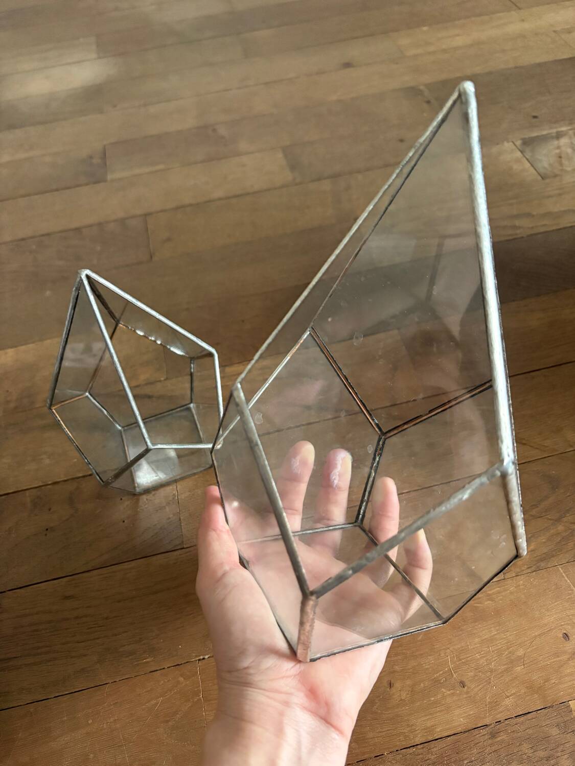 Terrarium candle holder interior decor home