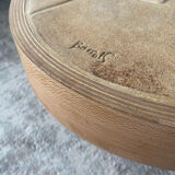 Vintage coffee table signed Barrois