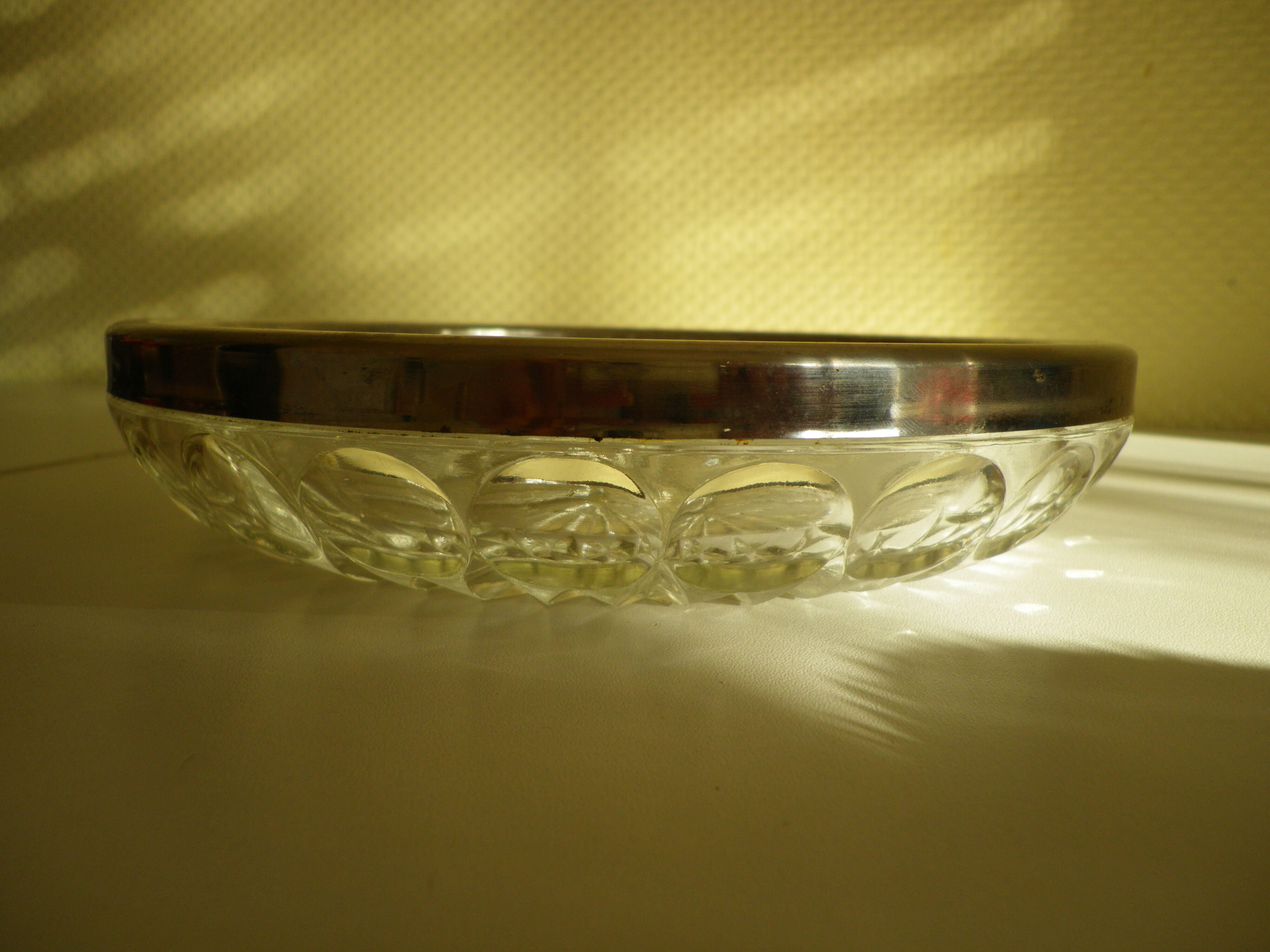 Aperitif, sauce, crystal and silver metal - Design - 1960s