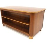 Scandinavian walnut desk, Swedish Modern, Sweden, 1940.