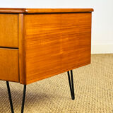 Enfilade scandinave en teck 1960