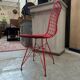 Suite de 10 chaises en métal