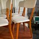 Series of 4 vintage chairs