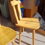 2 country Bavarian chairs