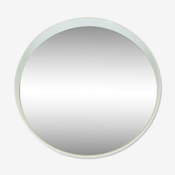 Miroir rond syla 710 cerclage blanc