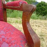 Restored Voltaire armchair