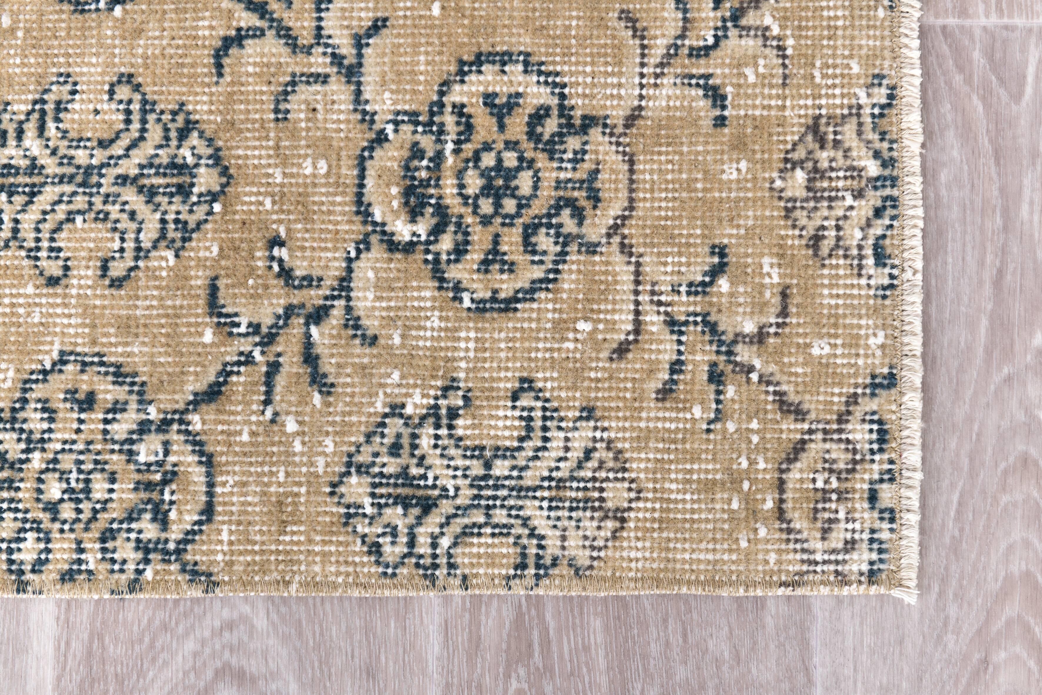 Light Mustard & Black Turkish Rug 215x296Cm SK 240852