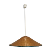 Rattan hanging lamp from the 60/70