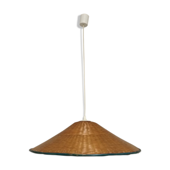 Rattan hanging lamp from the 60/70