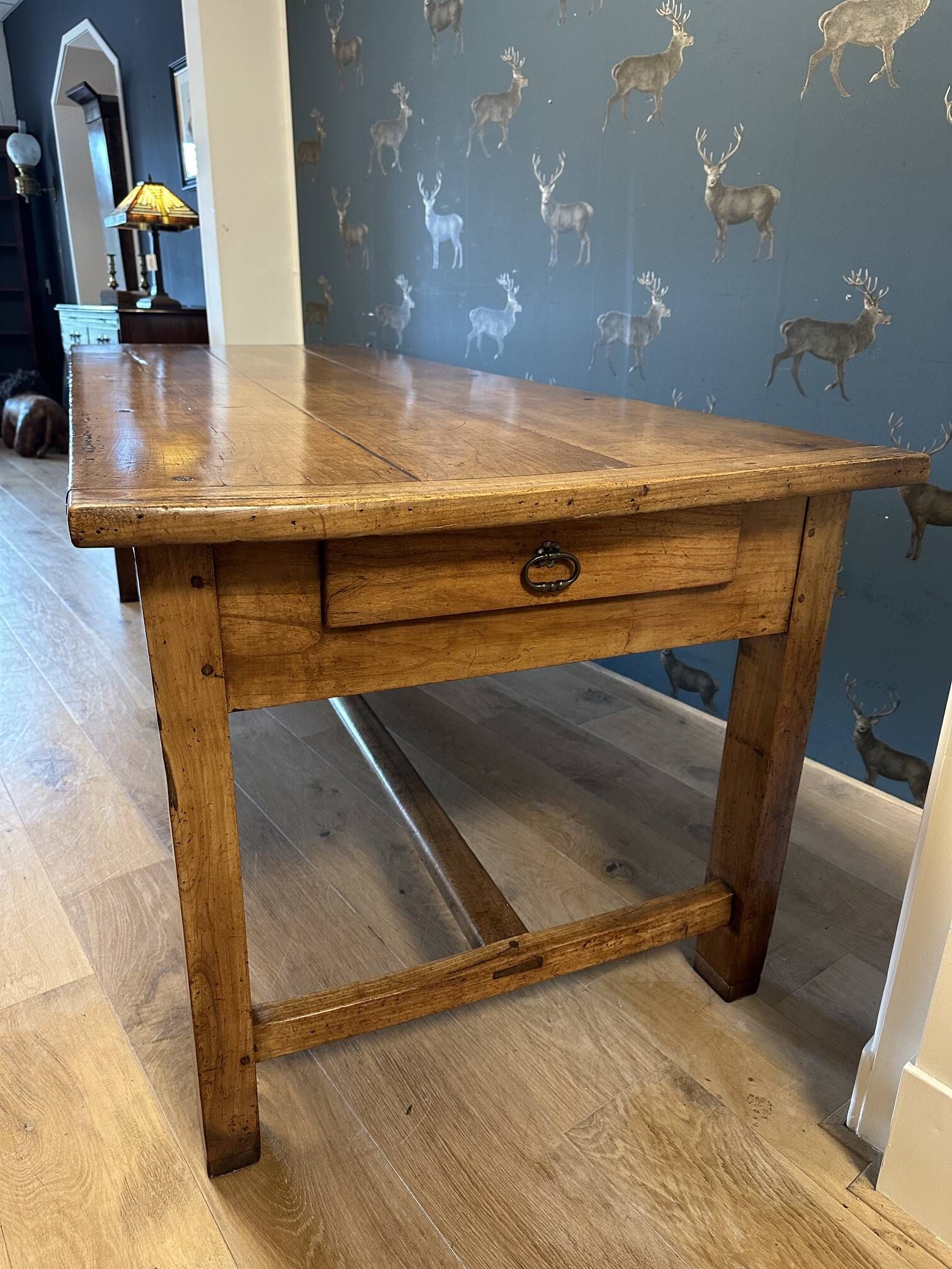 Large cherrywood farmhouse