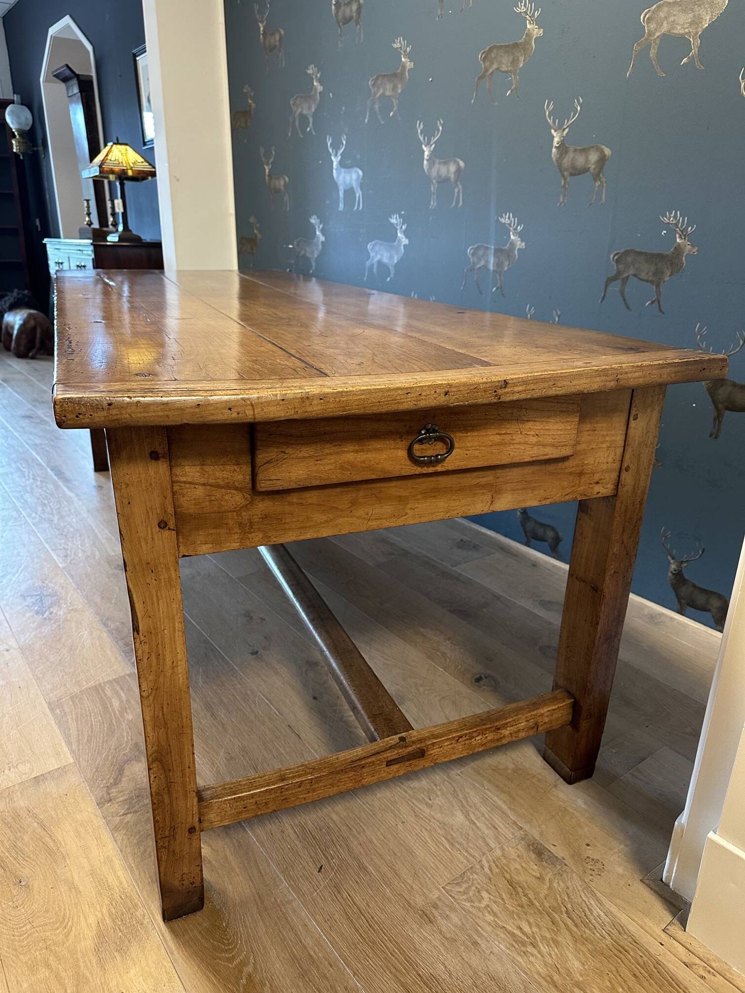 Large cherrywood farmhouse