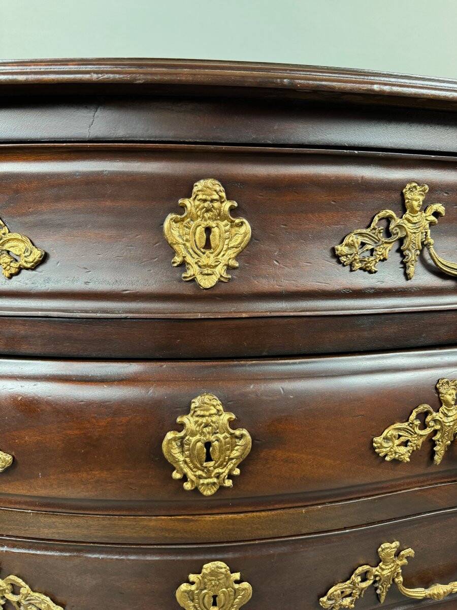 Louis XV style bombé commode, Napoleon III period