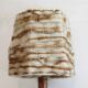Terracotta lamp turned 1960