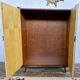 Vintage two-tone wardrobe – Tapered legs – 1960s Scandinavian style