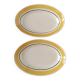 Two Gien primefleur bowls Carolina collection