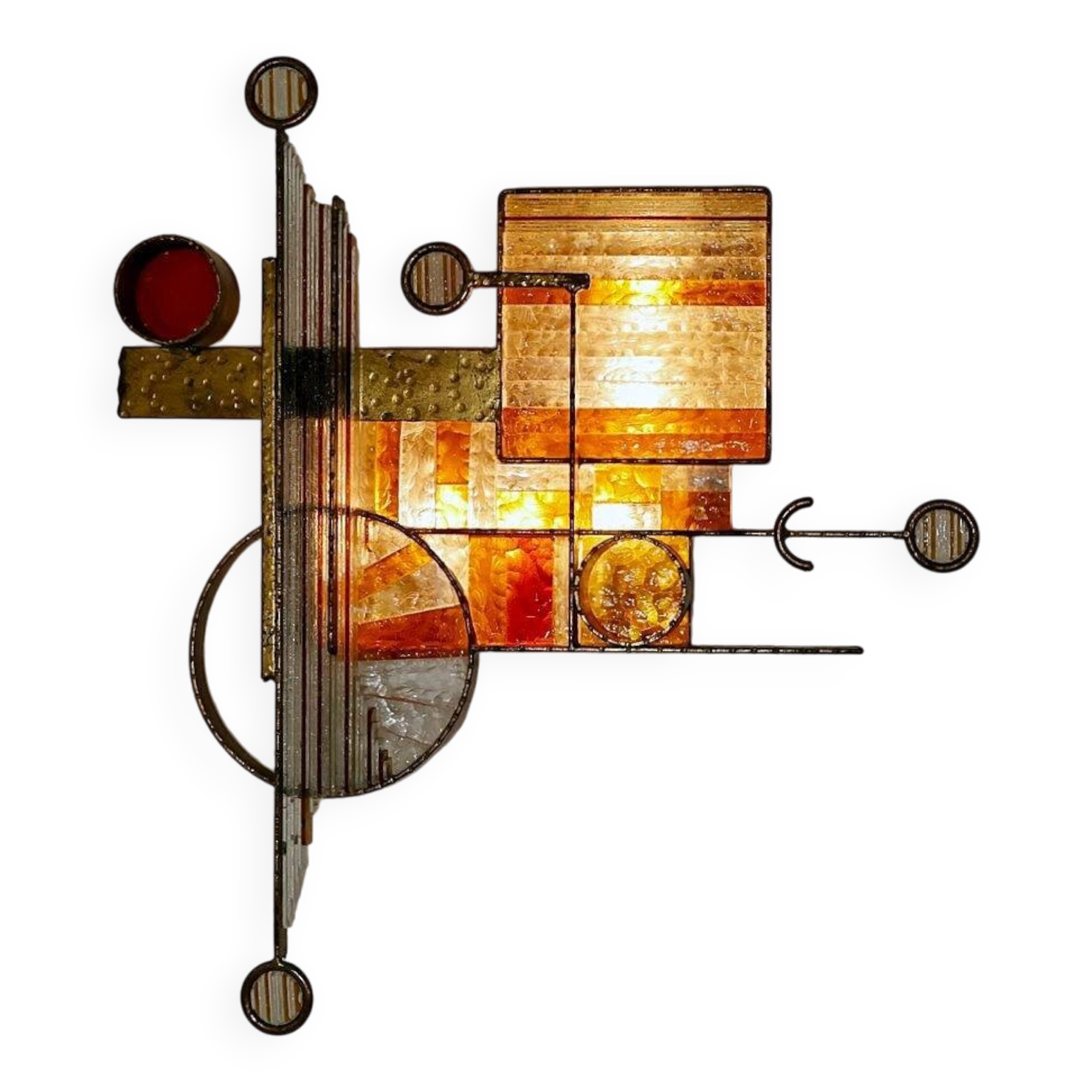Rare Sconce by Albano Poli for Poliarte