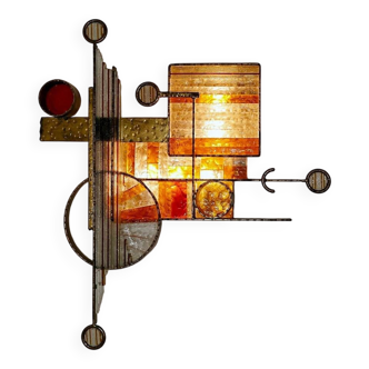 Rare Sconce by Albano Poli for Poliarte