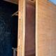 Vintage bamboo rattan woven desk circa 1970
