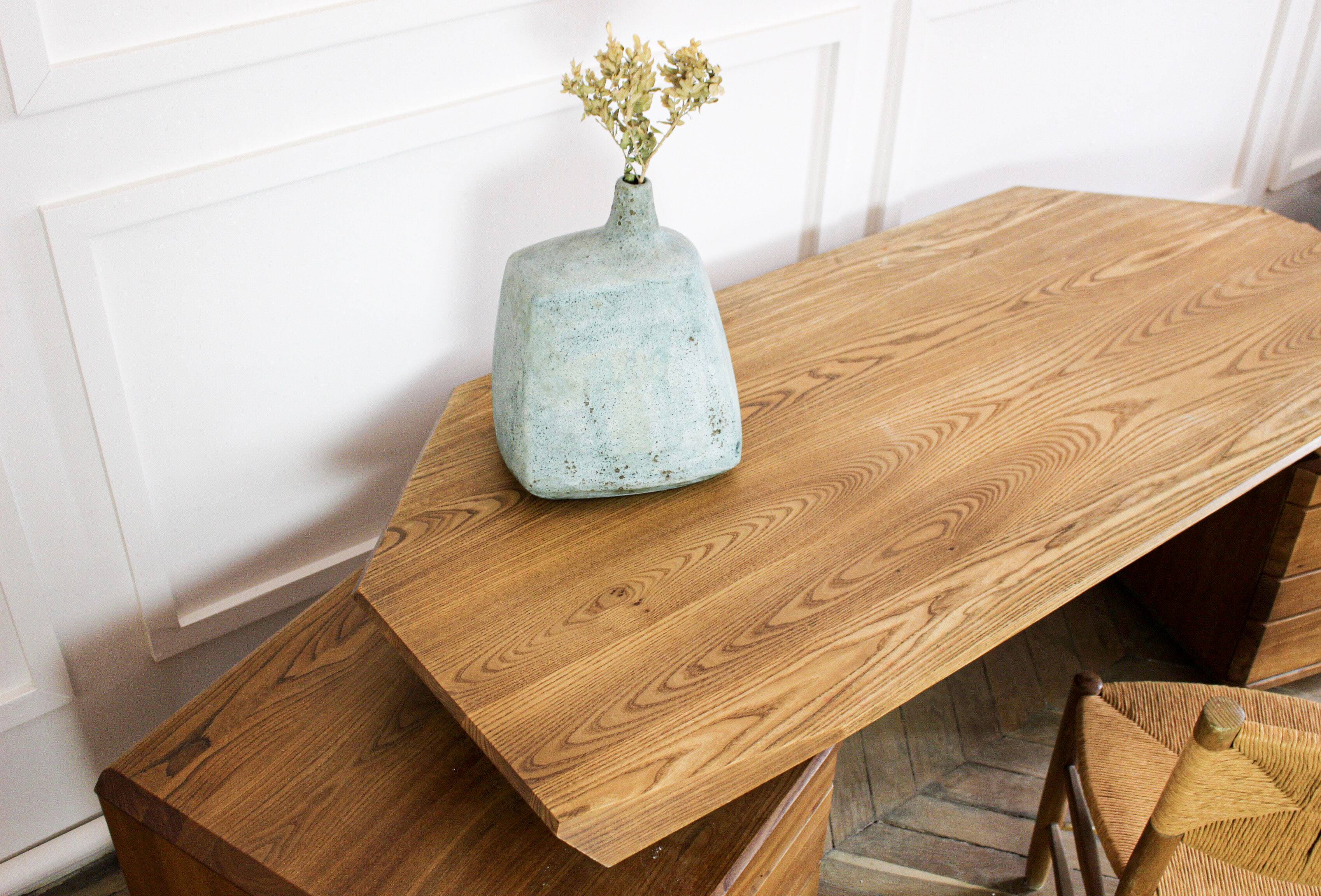 Pierre Chapo, large desk model B40, 1980