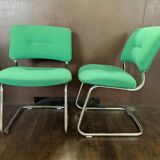 Pair of Strafor model 421 chairs