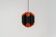 Sculptural pendant light by Bent Karlby for Lyfa